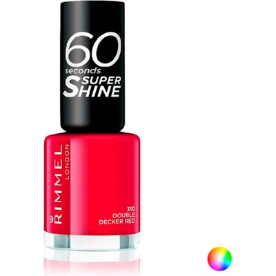 Rimmel London 60 Seconds Super Shine Nail Polish 430 Coralicious 8 ml