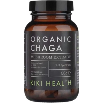 Image 1 of KIKI Health Chaga Extract Organic Powder [50 грама]