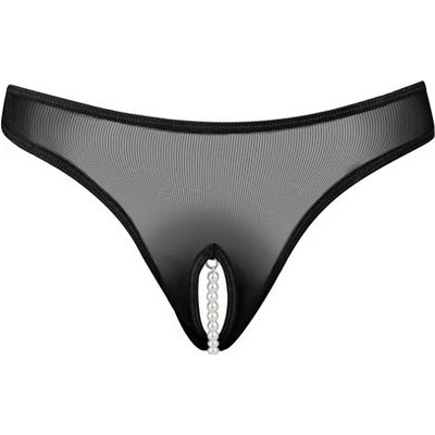 Tanga UNDERNEATH Jade CROTCHLESS Sheer Thong