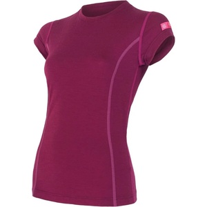 Sensor Merino Wool Active къс ръкав Размер: S / Цвят: лилав