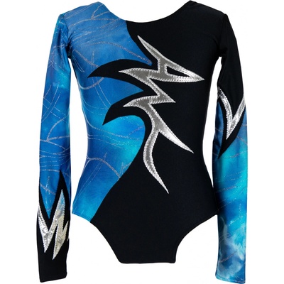 Dres VFstyle Madelyn na gymnastiku modrá
