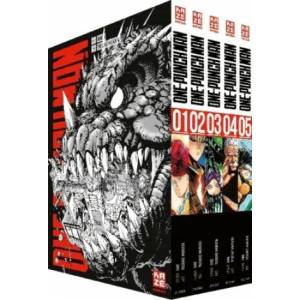ONE-PUNCH MAN - Box mit Band 1-5 | Yusuke Murata, ONE, John Schmitt-Weigand (ISBN: 9782889218684)