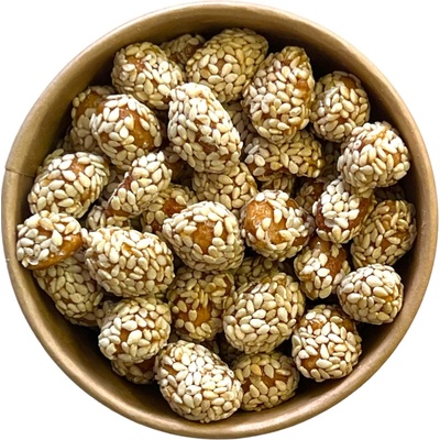 Nutworld Arašídy karamelizované se sezamem 200 g