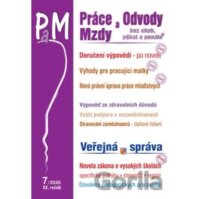 Práce a Mzdy bez chýb, pokút a penále č. 7 / 2025 - Doručení výpovědi z pracovního poměru – po novele - Poradce s.r.o.