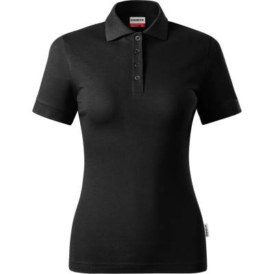 MALFINI Rimeck resist heavy polo r21 / Дамска поло риза - черна xxl (r210117)