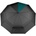Roka london Чадър Roka london Waterloo Recycled Nylon umbrella - Black (Black / Teal)