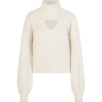 mbyM Пуловер 'Reyanna' бяло, размер L-XL