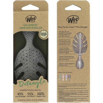 Wet Brush Go Green Mini kartáč na vlasy Grey