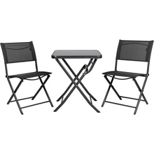 Idea skládací balkonový set kovový 2+1 Dora