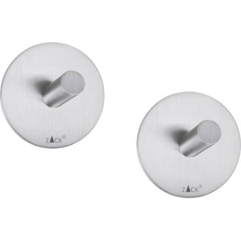 Image 1 of ZACK Закачалка за кърпи, 4, 5 см, комплект от 2, матов, неръждаема стомана, Zack (ZACK40306)