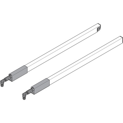 Blum ANTARO - podélný reling šedá 500 mm