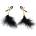 Virgite Щипки за зърна с пух Nipple Clamps Jewels