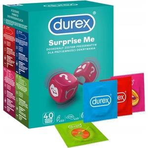 Durex Surprise Me 40 pack - superlove