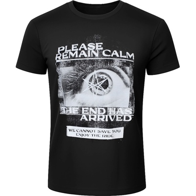 ROCK OFF мъжка тениска Bring Me The Horizon - Remain Calm FP - BL - ROCK OFF - BMTHTS130MB
