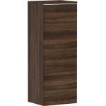 Hansgrohe Xelu Q - Страничен шкаф 40x107x35 см, 1 врата, панти отляво, тъмен орех/матово бяло 54130700 (54130700)