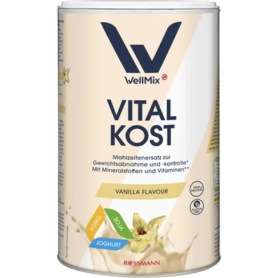 WellMix Směs k přípravě proteinového nápoje s příchutí vanilky 0,5 kg