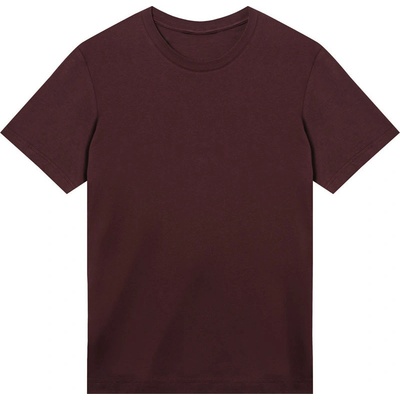 True Blanks Essentials Mens Regular Tee krátký rukáv Kaštanová
