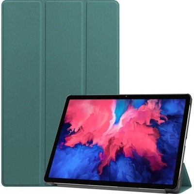 Vsechnonamobil 30944 LEATHER zaklapovací obal Lenovo Tab P11 / P11 5G / P11 Plus tmavozelený – Hledejceny.cz