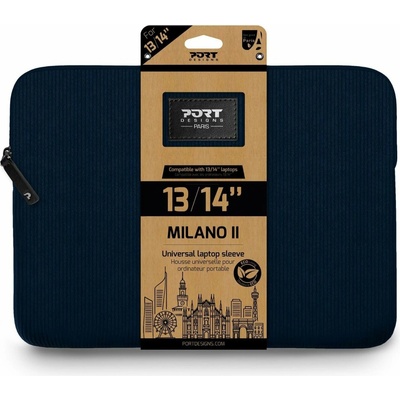 PORT DESIGNS Milano II ECO Sleeve 13/14'' tmavě modré 140721