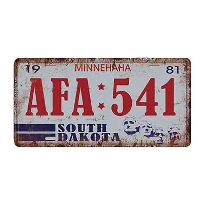 Ceduľa značka Minnehaha South Dakota