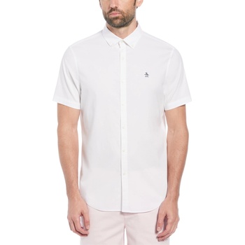 Original Penguin Men's Short-Sleeve Oxford Shirt - BrightWhite 118