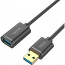 Unitek Y-C456GBK predlžovací USB 3.0 AM-AF, 0,5m, černý