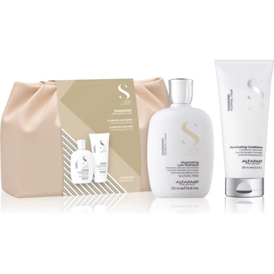 ALFAPARF Milano Semi di Lino Diamond Duo Kit подаръчен комплект за освежаване и хидратация 2 бр