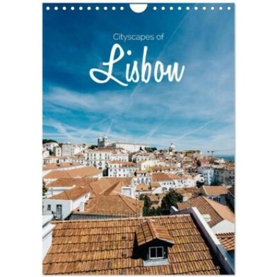 Cityscapes of Lisbon Wall DIN A4 portrait CALVENDO 12 Month Wall Calvendo Stefan Becker 2026