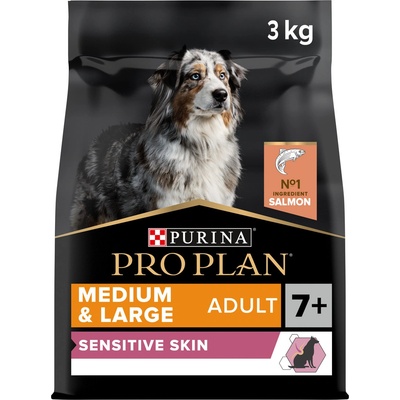 Purina Pro Plan Medium & Large Adult 7+ Sensitive Skin losos 3 kg