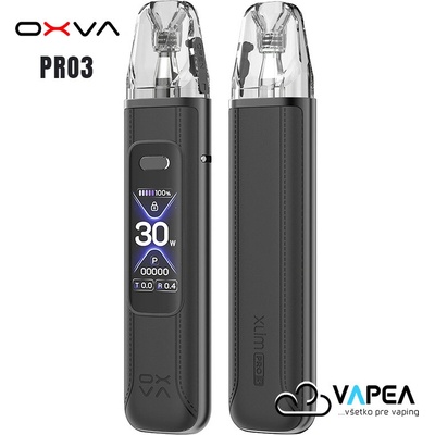 Oxva XLIM PRO 3 1500 mAh Black Leather