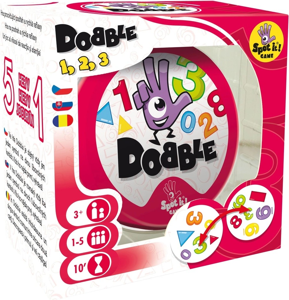 Asmodee Dobble 1-2-3