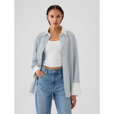 GAP Пепелява овърсайз голяма риза GAP GAP | Sin | ЖЕНИ | XXS