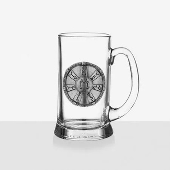 Image 1 of Gerz Халба за бира с гравюра прабългарски надпис dg016