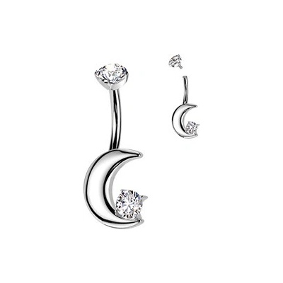 Šperky4U piercing do pupíku titan TIT1425