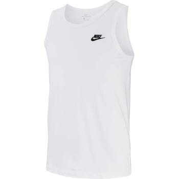 Nike Мъжки потник Nike Club Tank Top Mens - White/Black