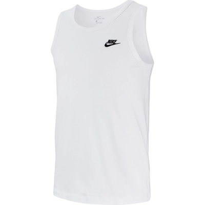 Nike Мъжки потник Nike Club Tank Top Mens - White/Black