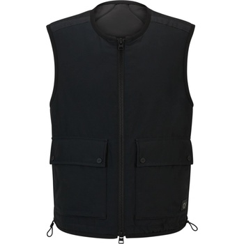 Image 1 of HUGO Елек HUGO Men's Quilted Sleeveless Tailored Fit Gilet - Black 001