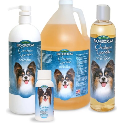 Bio Groom Šampon pro dlouhou srst Bio-Groom Protein Lanolin 355 ml