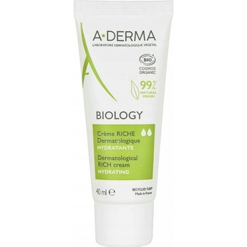 A-Derma Biology Výživný hydratační krém 40 ml