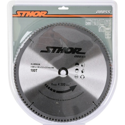 STHOR Kotouč na hliník 300 x 30 mm 100z