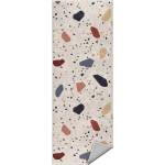 Mila Home Кремава пътека подходяща за пране 60x230 cm Cracked Terrazzo - Mila Home (HKG-MMN-Colorful-021-60x230)