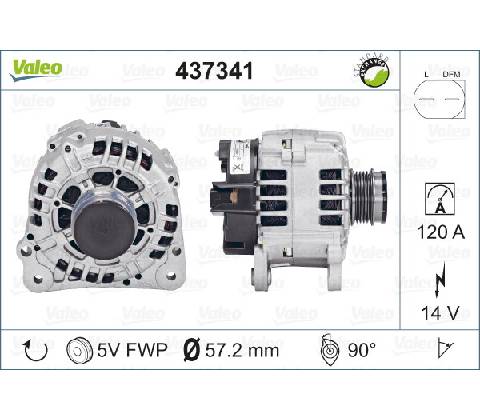 Generátor VALEO 437341