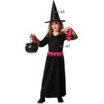 BigBuy Carnival Маскировъчен костюм за деца Розов Вещица Размер 7-9 години d0fdd2