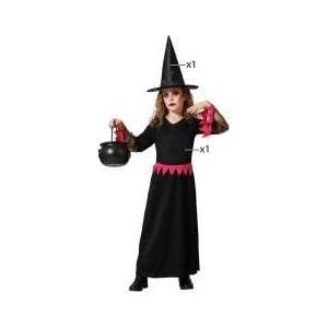 BigBuy Carnival Маскировъчен костюм за деца Розов Вещица Размер 7-9 години d0fdd2