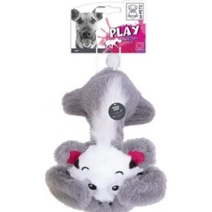M-PETS Играчка за кучета M-Pets Dog Toy KIM - Дълга плюшена играчка сива, 15 х 11 х 36 см - Белгия 10639699
