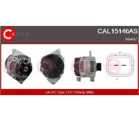 Generátor CASCO CAL15146AS