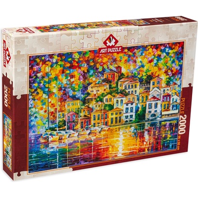Art Puzzle Пъзел Art Puzzle от 2000 части - Цветно пристанище (5489)