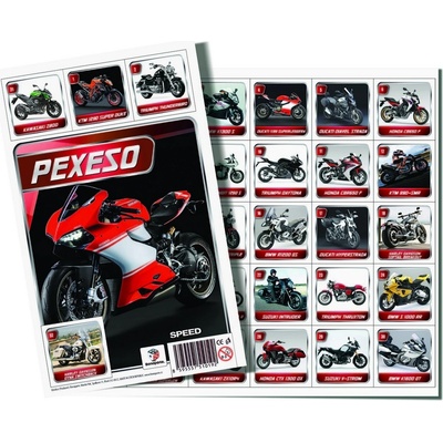 Bonaparte Pexeso Moto Speed