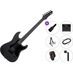 PSD Guitars SPS-100B Premium SET Open Pore Black Електрическа китара
