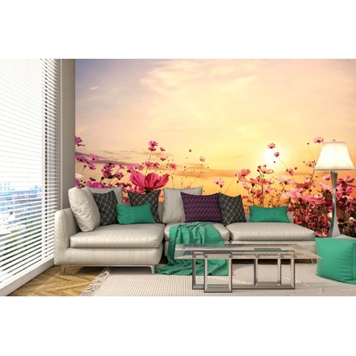 DIMEX ART Самозалепваща се флизелинова фототапета цветно поле 375 x 250 см